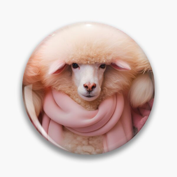 Item preview, Three sheep with scarves and wool hats.  designed and sold by DesignAstur.