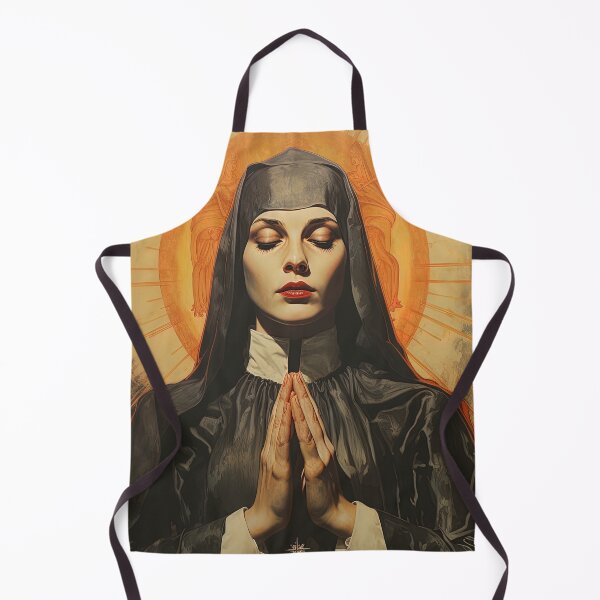 Item preview, Vintage Horror Movie Poster Praying Nun designed and sold by sμ (smew).