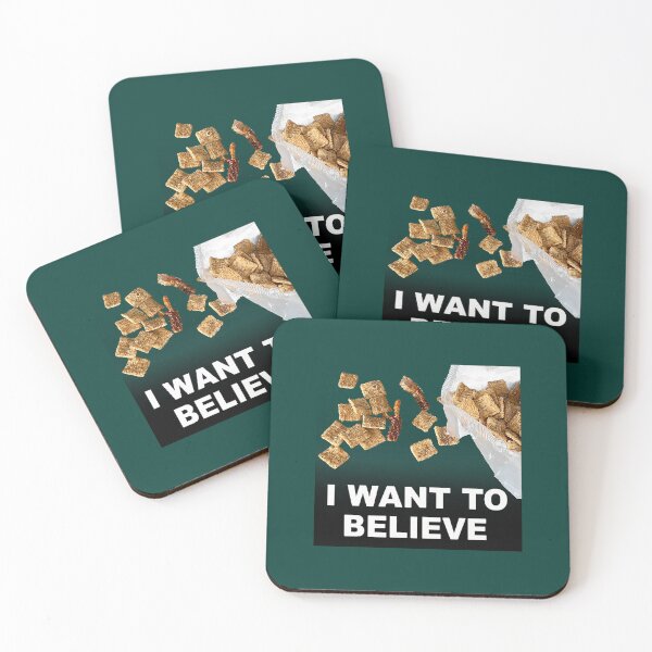 Item preview, CTC Shrimp Cereal - I Want To Believe      designed and sold by BoysKeepSwing4.