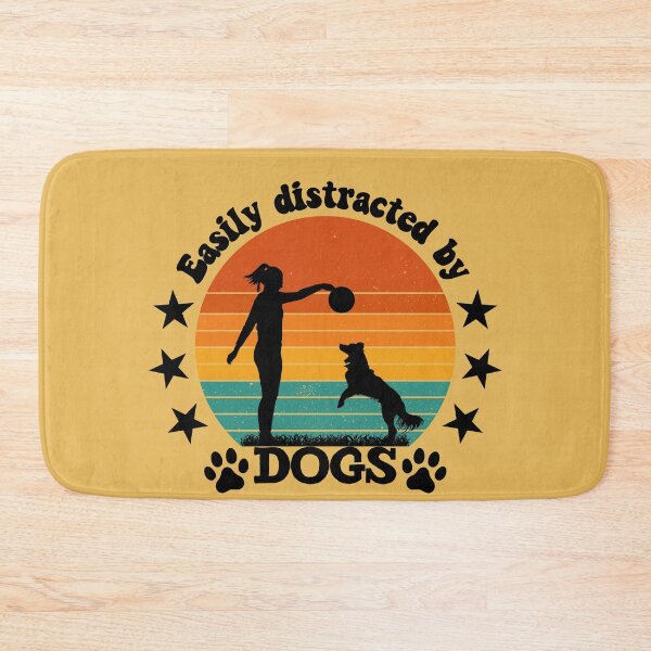 Item preview, Easily Distracted by Dogs - Gift for Dogs Lover designed and sold by AITeeGenius.