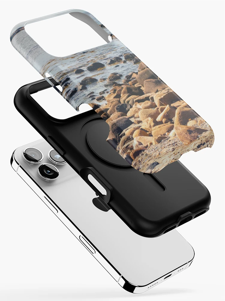 Thumbnail 2 of 4, iPhone Case, Smooth Rocks designed and sold by Ruth Curtis.