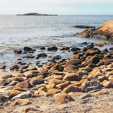 Artwork thumbnail, Smooth Rocks by Ruth Curtis
