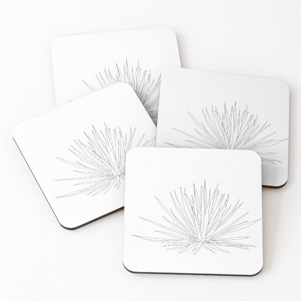 Item preview, LINE ART ALOE VERA 002 designed and sold by ARCHITECTURELAB.