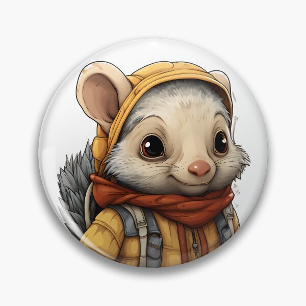 Item preview, Cute Armadillo Sticker designed and sold by Welnic.