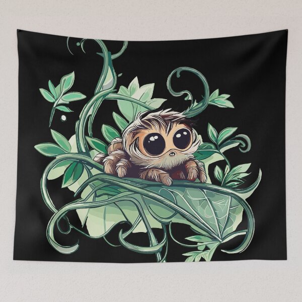Item preview, Cute Jumping Spider designed and sold by TomFrontierArt.