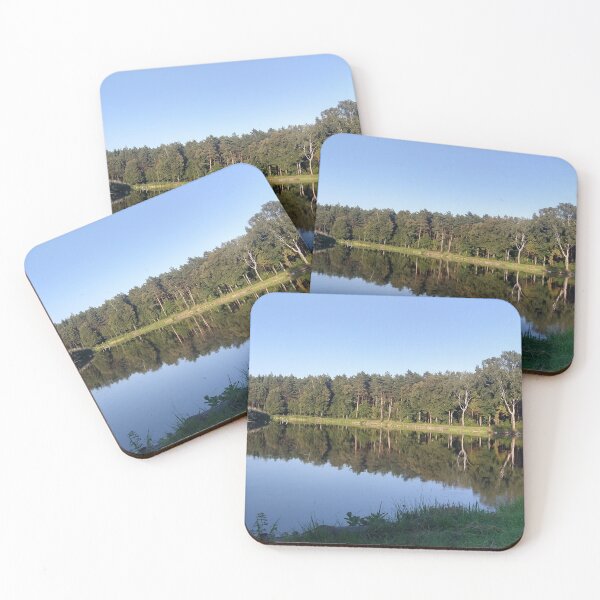 Item preview, Fish pond in Polish forest in Jaworzno. designed and sold by SplashTastic.
