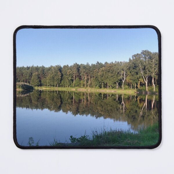 Item preview, Fish pond in Polish forest in Jaworzno. designed and sold by SplashTastic.