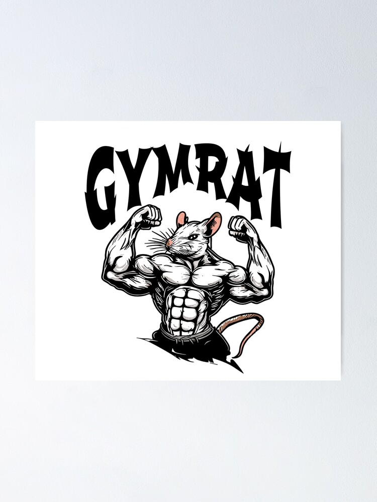 Gym Rat' Poster – blackboyphantasy