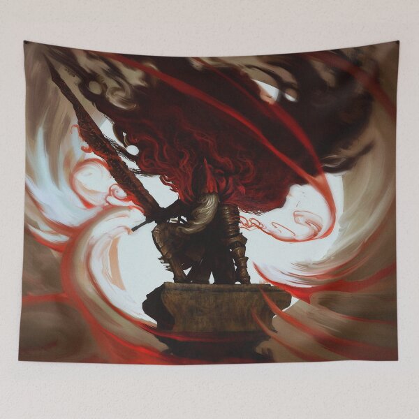 Item preview, Slavic knight landscape designed and sold by Anatofinnstark.