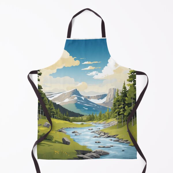 Item preview, A Vintage Travel Illustration of Kungsleden - Sweden designed and sold by GoodOldVintage.