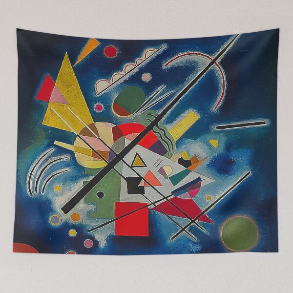 Item preview, Kandinsky | Blue Painting, 1924  designed and sold by BossyCatHome.