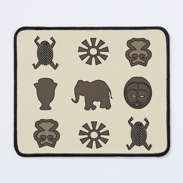 Item preview, African abstract art tribal design designed and sold by Alexaltay.