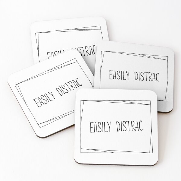 Item preview, Easily Distrac ADHD - Easily Distracted Funny Sarcastic Idea designed and sold by AITeeGenius.