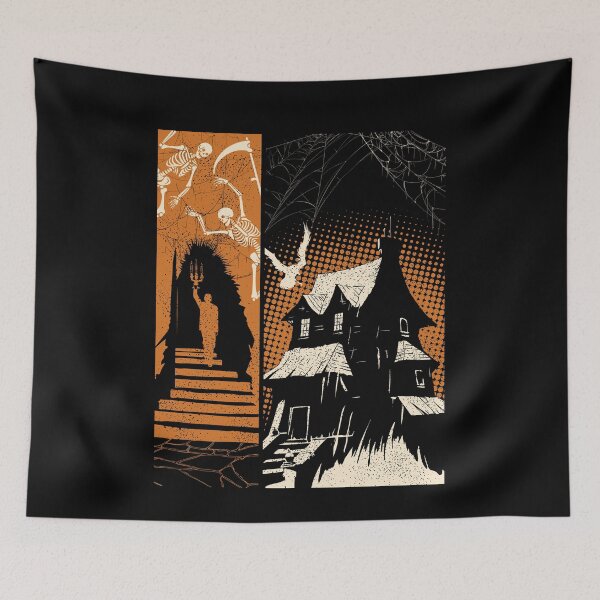 Item preview, Ghosthouse Halloween Costume Skelett designed and sold by MooonTees.
