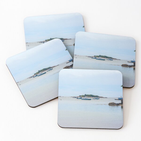 Item preview, Reflections on small harbor designed and sold by Ruth Curtis.