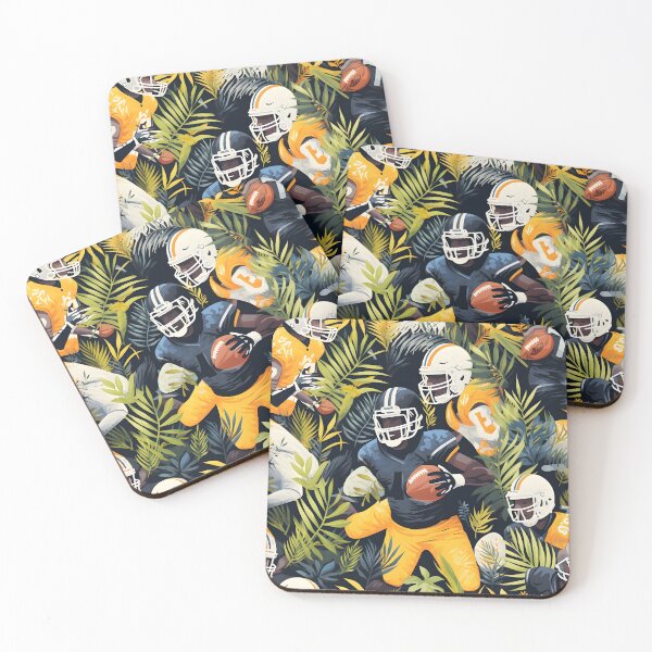 Item preview, Leaves and oil are our passion. Football is too, and fall kickoff season is the fuel that ignites our fervor and sets our hearts ablaze. Aggie School of Autumn Design Fall Fashion Football Pattern. designed and sold by ignasirus.