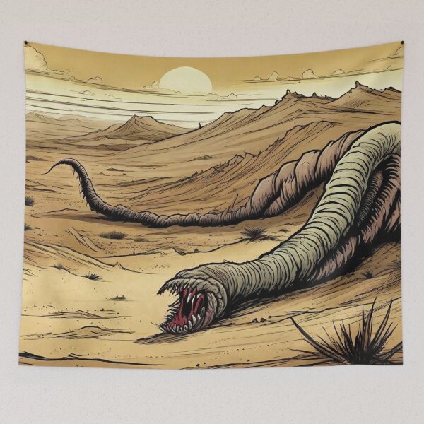 Item preview, Mongolian Death Worm 06 designed and sold by AIfolklore.