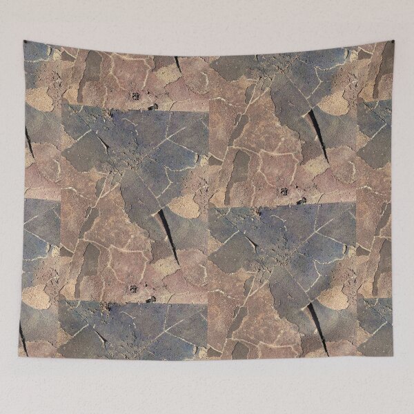 Item preview, Warm and Cool Brown Rocks of Tenerife | Natural pattern designed and sold by Frédérique de Paus.