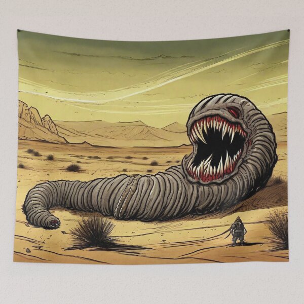 Item preview, Mongolian Death Worm 07 designed and sold by AIfolklore.
