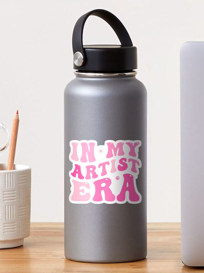 In My Artist Era, Funny Artist Gift Sticker for Sale by