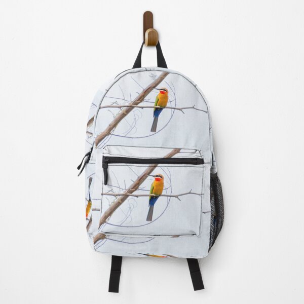 Item preview, Gorgeous Rainbow Bird Perched on Branch designed and sold by SafariByMarisa.