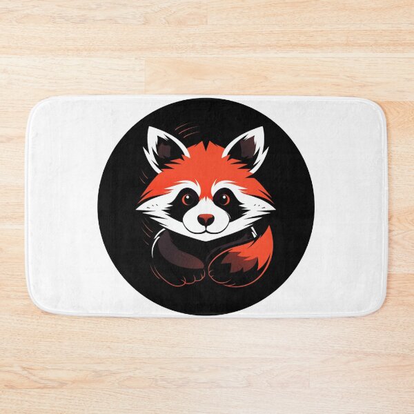 Item preview, Red Panda Circle | Classic T-Shirt, Sticker designed and sold by NicolasGlowArt.