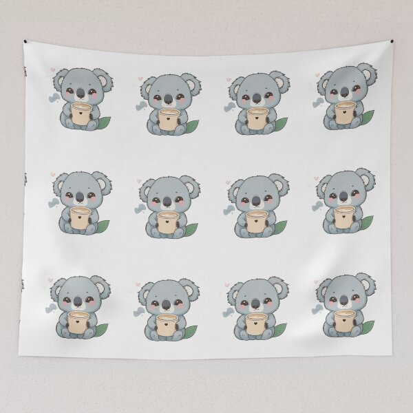 Item preview, Cute koala bear with coffee designed and sold by Majkel & Majkel.