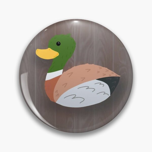 Item preview, Mallard On Wood Background designed and sold by CartersCurious.