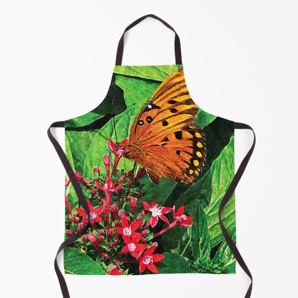 Item preview, Orange Butterfly on Kalanchoe designed and sold by Susan Savad.
