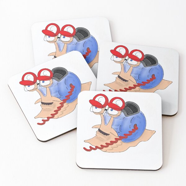 Item preview, Chilled Chaos Inspired Snail Phone designed and sold by CartersCurious.