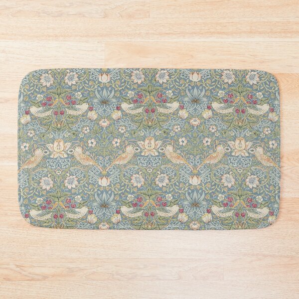 Item preview, Strawberry Thief Slate Vintage Pattern designed and sold by GuyBlank.