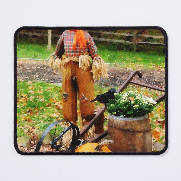Item preview, Scarecrow and Pumpkin designed and sold by Susan Savad.