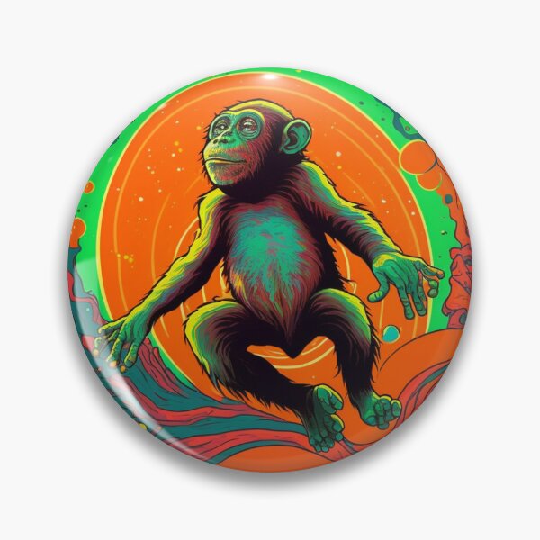 Artikelvorschau, Trippy Monkey Poster entworfen und verkauft von WSMonkeyPosters.