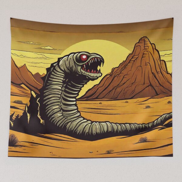 Item preview, Mongolian Death Worm 10 designed and sold by AIfolklore.