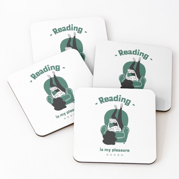 Item preview, Reading is my pleasure. Books designed and sold by TropicalDesigna.