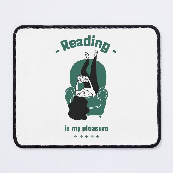 Item preview, Reading is my pleasure. Books designed and sold by TropicalDesigna.