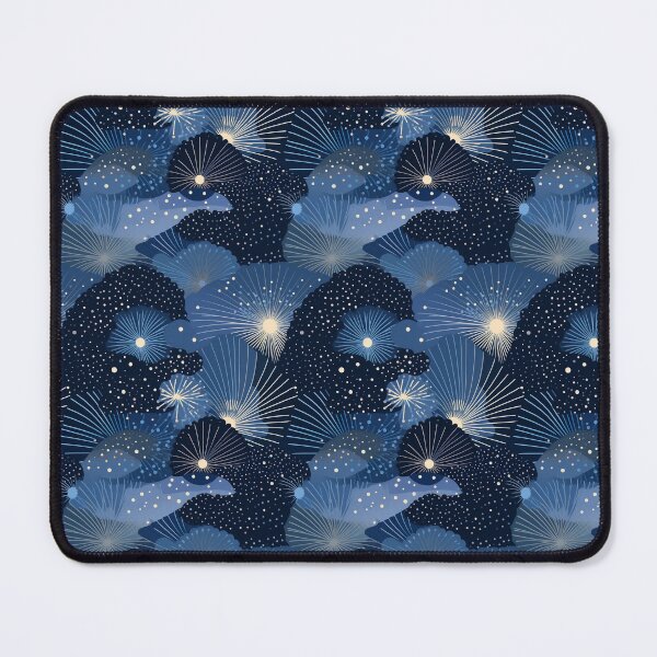 Item preview, Celestial Depth: Martin & Turrell-Inspired Nighttime Pattern - N 1 designed and sold by Moisky Patterns.