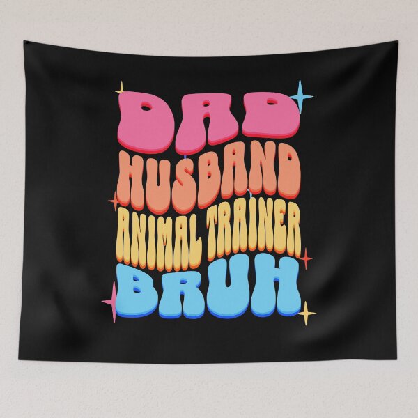 Item preview, Dad Husband Animal Trainer Bruh designed and sold by BYNDART.