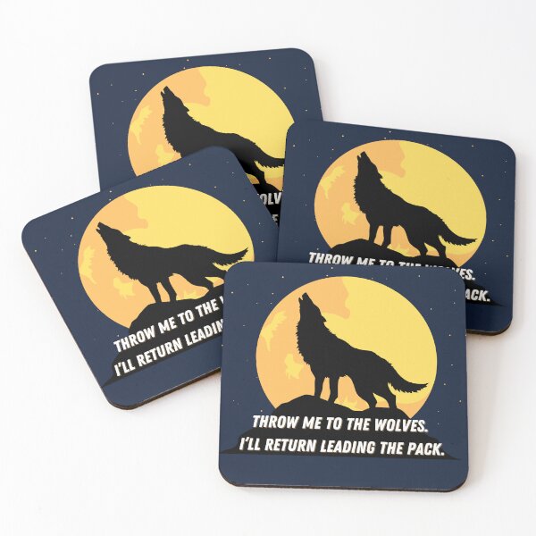 Item preview, Throw me to the wolves. I’ll return leading the pack. designed and sold by motivationhood.