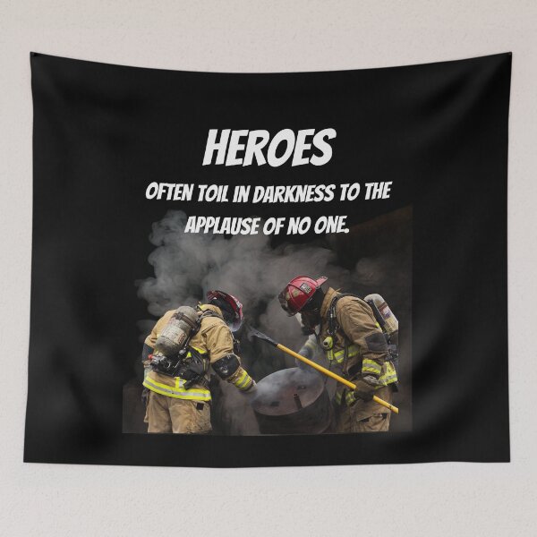 Item preview, Heroes Often Toil in Darkness to the Applause of No One designed and sold by 5PointsDigital.