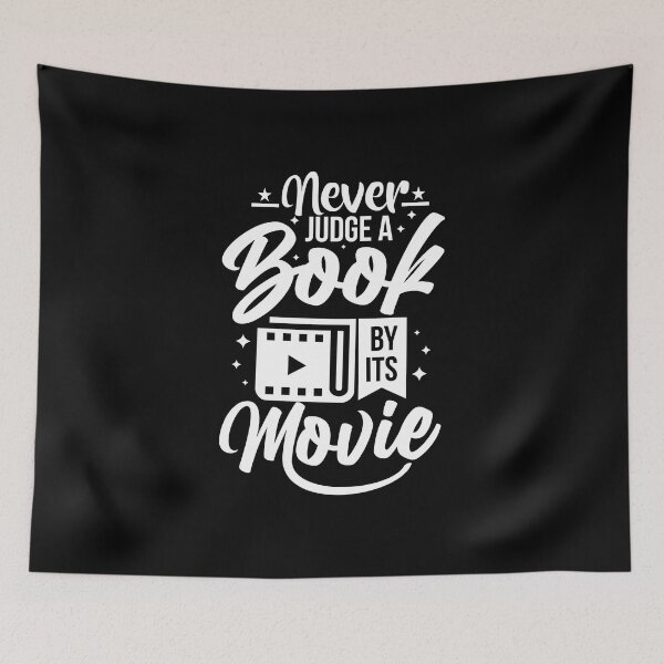 Item preview, Never Judge a Book by its Movie designed and sold by VirtualFaries.
