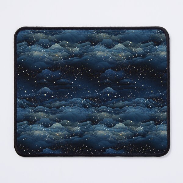 Item preview, Celestial Depth: Martin & Turrell Inspired Nighttime Pattern - N 5 designed and sold by Moisky Patterns.