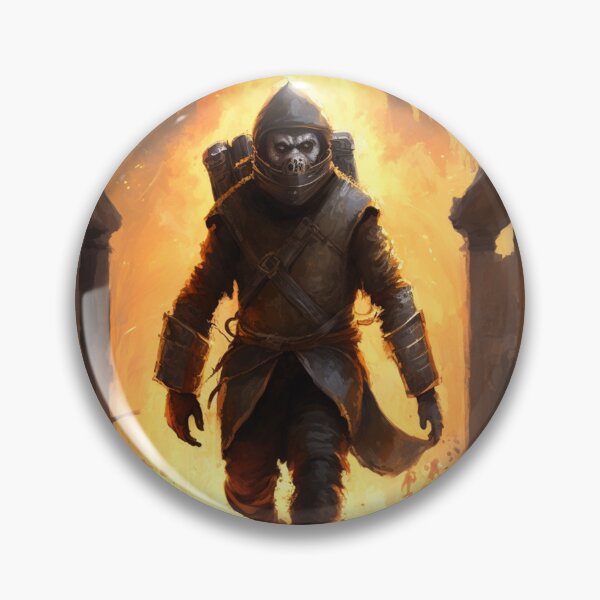 Item preview, Monkey Knight Poster designed and sold by WSMonkeyPosters.