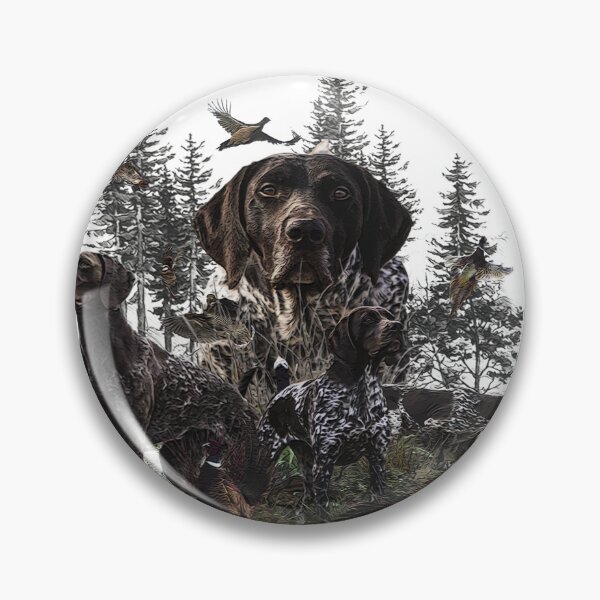 Item preview, German Shorthaired Pointer, Bird hunting season designed and sold by TammyHunterArt.
