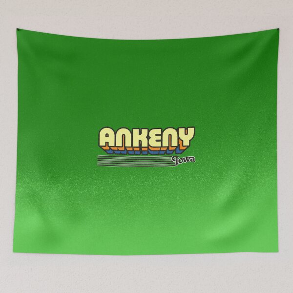 Item preview, Ankeny, Iowa | Retro Stripes designed and sold by retroready.