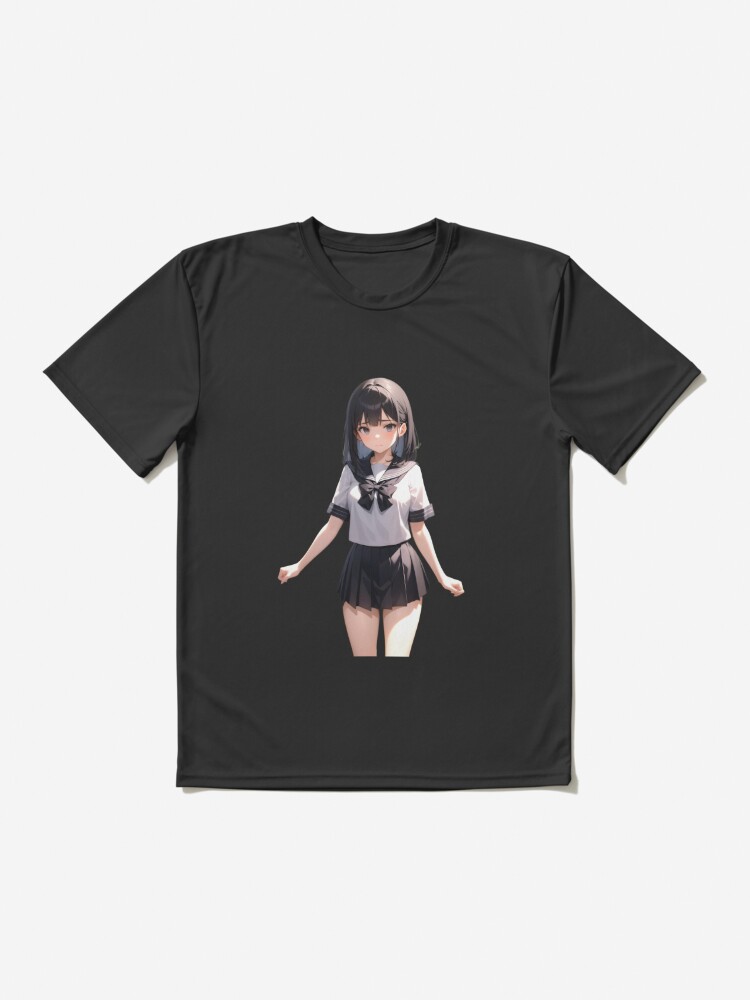 nude waifu material - Anime - T-Shirt