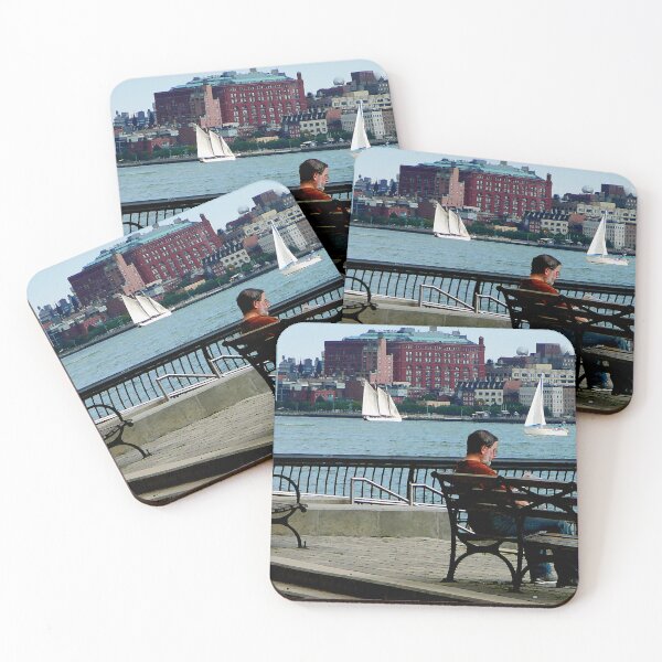 Item preview, Relaxing by the Manhattan Skyline designed and sold by Susan Savad.