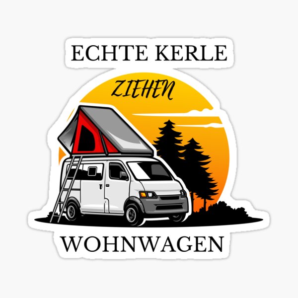 Wohnwagen Stickers for Sale