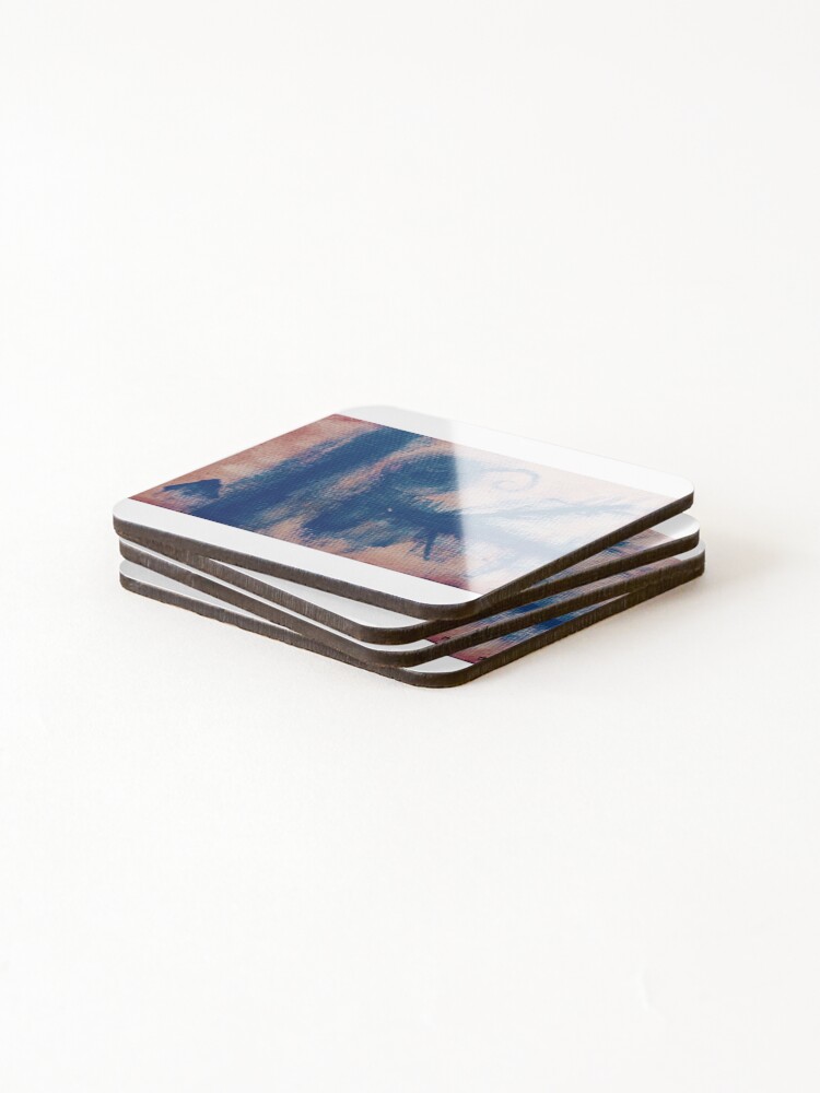 Thumbnail 4 of 5, Coasters (Set of 4), Abstract emotion designed and sold by Ryth13.