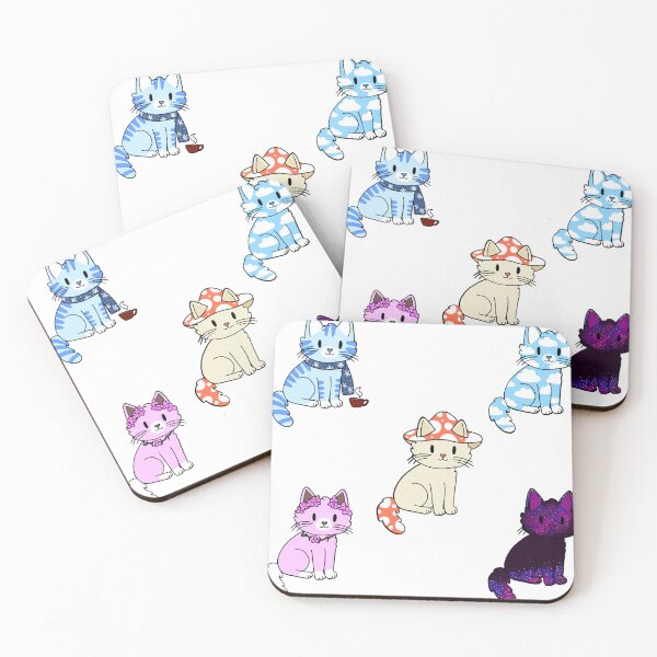 Item preview, Kitties Sticker Pack 3 designed and sold by casserolestan.